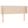 Cappuccino synthetic leather headboard 147x16x78/88 cm by , Headboards and footboards - Ref: Foro24-3118583, Price: 60,29 €, ...