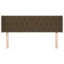 Dark gray fabric headboard 163x16x78/88 cm by , Headboards and footboards - Ref: Foro24-3119113, Price: 90,34 €, Discount: %