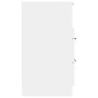 Mesitas de noche 2 uds madera contrachapada color blanco de vidaXL, Mesitas de noche - Ref: Foro24-811233, Precio: 106,73 €, ...