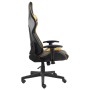 Silla gaming giratoria PVC dorado en Sillas gaming | Comprar online en Foru.es