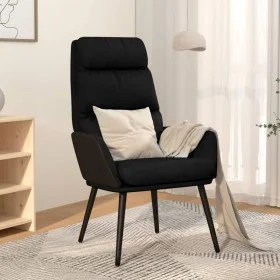 Sillón de relax de tela negro de , Sillones - Ref: Foro24-341125, Precio: 99,53 €, Descuento: %