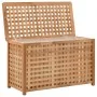 Baúl para la ropa sucia madera maciza nogal 77,5x37,5x46,5 cm de vidaXL, Cestas para ropa - Ref: Foro24-247602, Precio: 101,8...