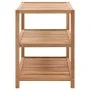 Estantería para baño madera maciza de nogal 65x40x55 cm de vidaXL, Toalleros - Ref: Foro24-247606, Precio: 101,18 €, Descuent...