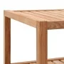 Estantería para baño madera maciza de nogal 65x40x55 cm de vidaXL, Toalleros - Ref: Foro24-247606, Precio: 101,18 €, Descuent...