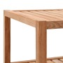 Estantería para baño madera maciza de nogal 65x40x55 cm de vidaXL, Toalleros - Ref: Foro24-247606, Precio: 85,28 €, Descuento: %