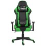 Silla gaming giratoria PVC verde en Sillas gaming | Comprar online en Foru.es