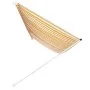 Toldo retráctil 400x150 cm amarillo y blanco de vidaXL, Toldos - Ref: Foro24-143757, Precio: 80,33 €, Descuento: %