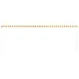Toldo retráctil 400x150 cm amarillo y blanco de vidaXL, Toldos - Ref: Foro24-143757, Precio: 80,33 €, Descuento: %