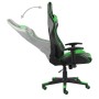 Silla gaming giratoria PVC verde en Sillas gaming | Comprar online en Foru.es
