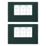 Paredes laterales de carpa de fiesta con ventana 2 uds PE verde de vidaXL, Carpas y cenadores - Ref: Foro24-45119, Precio: 22...