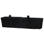 Conjunto de jardineras 2 piezas jacinto de agua negro de vidaXL, Maceteros y jardineras - Ref: Foro24-45582, Precio: 100,27 €...