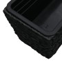 Conjunto de jardineras 2 piezas jacinto de agua negro de vidaXL, Maceteros y jardineras - Ref: Foro24-45582, Precio: 100,27 €...