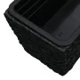Conjunto de jardineras 2 piezas jacinto de agua negro de vidaXL, Maceteros y jardineras - Ref: Foro24-45582, Precio: 92,13 €,...