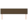 Cabeceros 2 unidades de tela marrón oscuro 90x5x78/88 cm de , Cabeceros y pies de cama - Ref: Foro24-345827, Precio: 51,68 €,...
