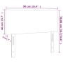 Cabecero de terciopelo verde oscuro 90x5x78/88 cm de , Cabeceros y pies de cama - Ref: Foro24-345761, Precio: 47,14 €, Descue...