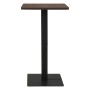 Mesa de bistró ceniza oscuro 60x60x107 cm de , Mesas de cocina y de comedor - Ref: Foro24-321925, Precio: 100,26 €, Descuento: %