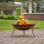 RedFire Brasero Tulsa de acero color óxido de RedFire, Chimeneas - Ref: Foro24-423889, Precio: 48,98 €, Descuento: %