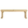 Banco de jardín de madera de pino impregnada 140 cm de , Bancos de jardín - Ref: Foro24-44899, Precio: 106,02 €, Descuento: %