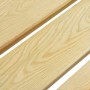 Banco de jardín de madera de pino impregnada 140 cm de , Bancos de jardín - Ref: Foro24-44899, Precio: 106,02 €, Descuento: %