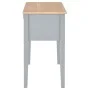 Escritorio de madera gris 109,5x45x77,5 cm de , Escritorios - Ref: Foro24-280070, Precio: 235,87 €, Descuento: %