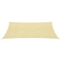 Toldo de vela beige HDPE 160 g/m² 3,5x4,5 m de , Sombrillas - Ref: Foro24-311131, Precio: 34,28 €, Descuento: %