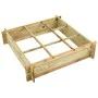 Arriate de madera impregnada 90x90x20 cm de , Maceteros y jardineras - Ref: Foro24-41914, Precio: 35,15 €, Descuento: %