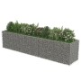 Arriate de gaviones de acero 450x90x100 cm de vidaXL, Maceteros y jardineras - Ref: Foro24-143552, Precio: 237,60 €, Descuent...