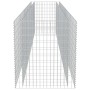 Arriate de gaviones de acero 450x90x100 cm de vidaXL, Maceteros y jardineras - Ref: Foro24-143552, Precio: 237,60 €, Descuent...