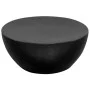Hammered aluminum coffee table 70x30 cm black by , Coffee table - Ref: Foro24-246510, Price: 207,13 €, Discount: %