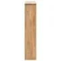 Mueble zapatero de madera maciza de nogal 55x20x104 cm de vidaXL, Zapateros y organizadores de calzado - Ref: Foro24-247600, ...