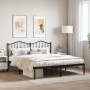 Estructura de cama con cabecero metal negro 183x213 cm de , Camas y somieres - Ref: Foro24-373794, Precio: 101,85 €, Descuent...