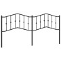 Cabecero de metal negro 200 cm de , Cabeceros y pies de cama - Ref: Foro24-373827, Precio: 38,45 €, Descuento: %