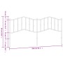 Cabecero de metal negro 200 cm de , Cabeceros y pies de cama - Ref: Foro24-373827, Precio: 38,45 €, Descuento: %