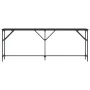 Mesa consola madera de ingeniería negra 200x29x75 cm de , Mesas auxiliares - Ref: Foro24-837777, Precio: 58,36 €, Descuento: %