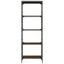 Librería 5 estantes madera ingeniería roble marrón 59x35x171cm de , Librerías y estanterías - Ref: Foro24-837626, Precio: 60,...