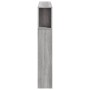 Cabecero LED madera ingeniería gris Sonoma 120x18,5x103,5 cm de , Cabeceros y pies de cama - Ref: Foro24-837342, Precio: 77,0...