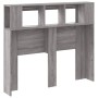 Cabecero LED madera ingeniería gris Sonoma 120x18,5x103,5 cm de , Cabeceros y pies de cama - Ref: Foro24-837342, Precio: 77,0...