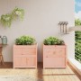 Jardineras de jardín 2 unidades madera maciza Douglas de , Maceteros y jardineras - Ref: Foro24-837431, Precio: 128,43 €, Des...