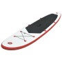 Juego de tabla de paddle surf hinchable rojo y blanco de vidaXL, Paddleboards - Ref: Foro24-91581, Precio: 180,52 €, Descuent...