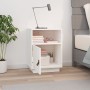 Mesita de noche madera maciza de pino blanco 40x34x55 cm de vidaXL, Mesitas de noche - Ref: Foro24-818317, Precio: 41,68 €, D...