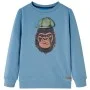 Sudadera infantil azul medio 116 de , Camisetas para niños - Ref: Foro24-13201, Precio: 11,24 €, Descuento: %