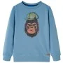 Sudadera infantil azul medio 140 de , Camisetas para niños - Ref: Foro24-13203, Precio: 11,24 €, Descuento: %