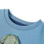 Sudadera infantil azul medio 140 de , Camisetas para niños - Ref: Foro24-13203, Precio: 11,24 €, Descuento: %