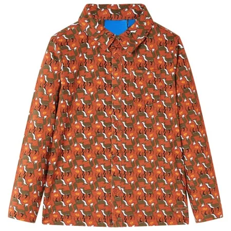 Camisa infantil color teja claro 116 de , Camisetas para niños - Ref: Foro24-13346, Precio: 9,76 €, Descuento: %