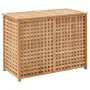 Cesto para la ropa sucia madera maciza de nogal 87,5x46x67 cm de vidaXL, Cestas para ropa - Ref: Foro24-247604, Precio: 172,7...