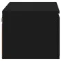 Wall bedside table with black LED lights by , Nightstands - Ref: Foro24-836828, Price: 57,14 €, Discount: %