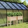 Jardineras de exterior con patas 2 uds madera maciza de pino de , Maceteros y jardineras - Ref: Foro24-837555, Precio: 73,58 ...