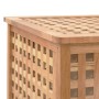 Cesto para la ropa sucia madera maciza de nogal 87,5x46x67 cm de vidaXL, Cestas para ropa - Ref: Foro24-247604, Precio: 158,1...