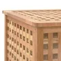 Cesto para la ropa sucia madera maciza de nogal 87,5x46x67 cm de vidaXL, Cestas para ropa - Ref: Foro24-247604, Precio: 172,7...