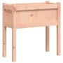 Jardinera con patas madera maciza de abeto Douglas 70x31x70 cm de , Maceteros y jardineras - Ref: Foro24-837560, Precio: 43,1...